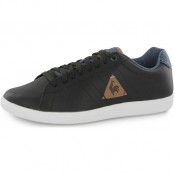 Le Coq Sportif Courtcraft S Cuir Marron - Chaussures Basket Homme Lyon